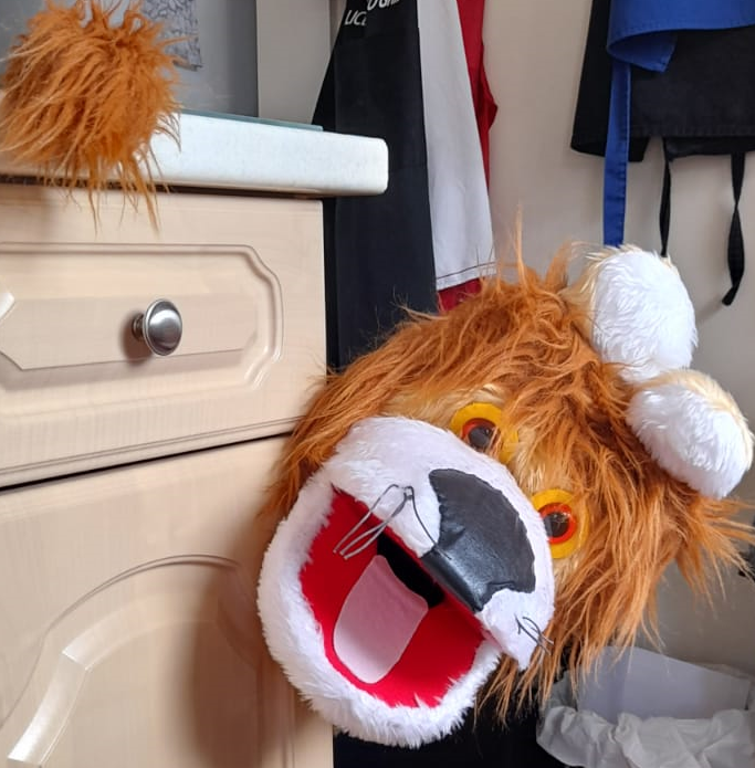 Leo the Lion getting excited